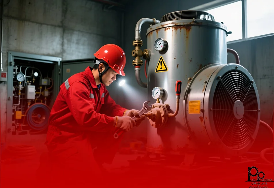 تعمیر و نگهداری چیلر تراکمی بخار